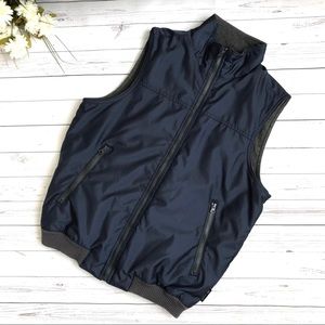 Men’s Navy Blue Chaps Vest Jacket